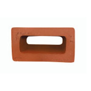 Rectangular Red Ceramic Window Lattice – CACE11